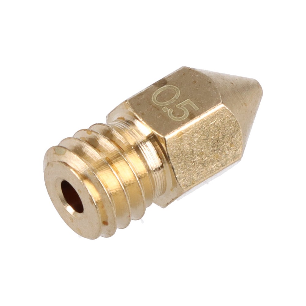 Nozzle 0.5 mm MK8 Brass Nozzle Extruder for 1.75 mm 3D Printer