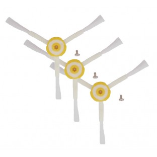 Set di 3 spazzole laterali triangolari per iRobot Roomba serie 800 / 900