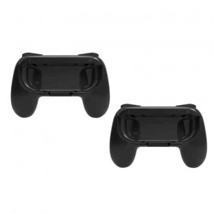 Set di 2 supporti per controller con maniglia Joy-con per Nintendo Switch Oled Nero