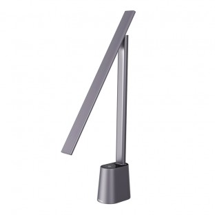 Lampe de table LED rechargeable pliable Gris