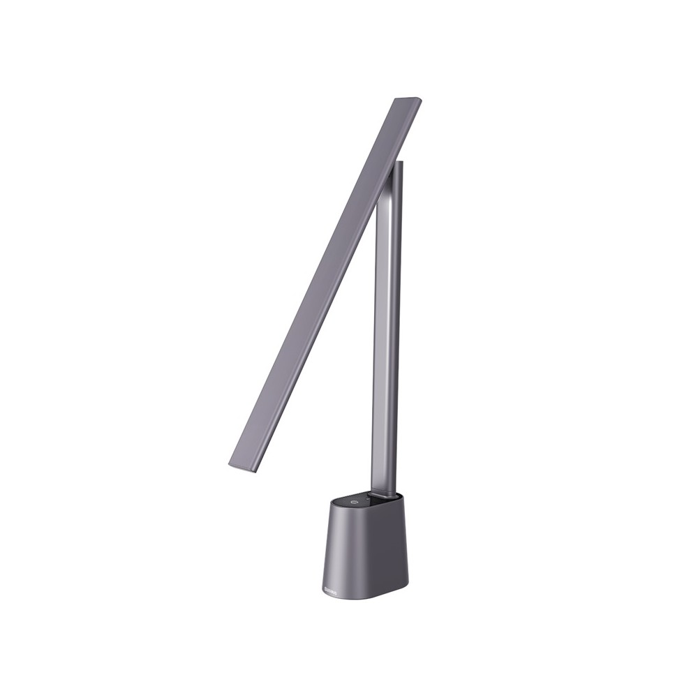 Rechargeable LED Battery Table Lamp Foldable Grey