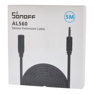 SONOFF AL560 Câble d'extension de 5M pour capteurs de température et d'humidité