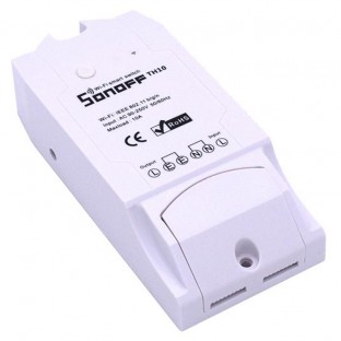 SONOFF TH10 WiFi Interruttore intelligente di monitoraggio della temperatura e dell'umidità