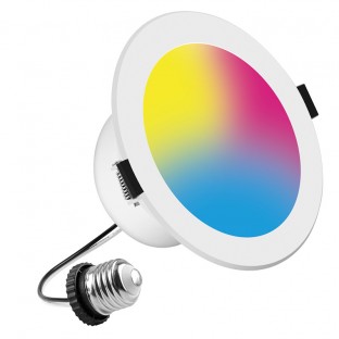 4 pouces Smart LED Spot Light incl. commande vocale