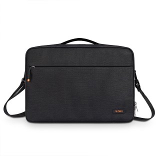 Waterproof Laptop Storage Bag with Shoulder Strap for 14 Inch Black