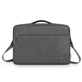 Waterproof Laptop Storage Bag with Shoulder Strap for 15.6 Inch Grey