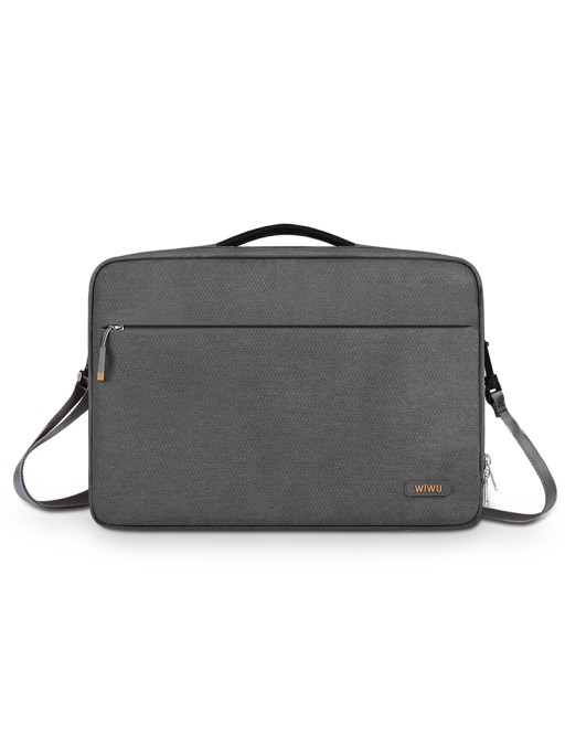 Waterproof Laptop Storage Bag with Shoulder Strap for 15.6 Inch Grey