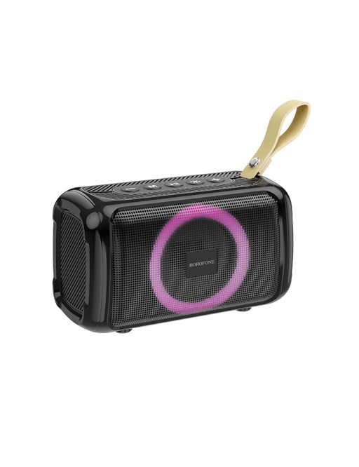 Haut-parleur portable Bluetooth BR17 en noir
