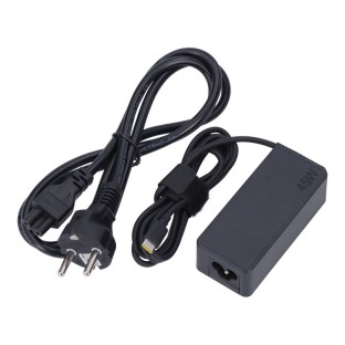 45W Type-C Laptop Power Supply with AC Power Cable for Lenovo EU Adapter