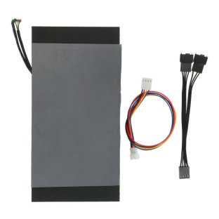 MD80B Grafikkarten Backplate Kühlerlüfter mit MD600 Silikonkautschuk Wärmeleitpad