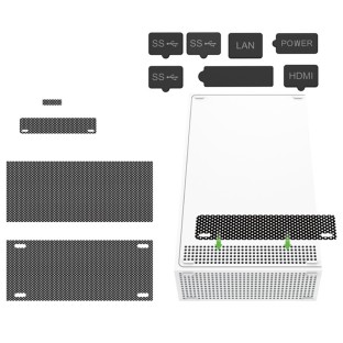 DOBE TYX-0669 Kit anti-poussière en silicone pour Xbox série S