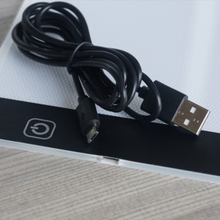 Lavagna portatile USB a LED con controllo della luminosità