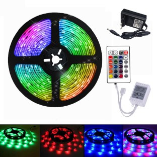 5M RGB LED Light Chain with Remote Control