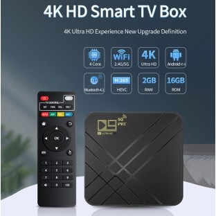 D9 Pro 4K HD Smart TV Box mit Android 10