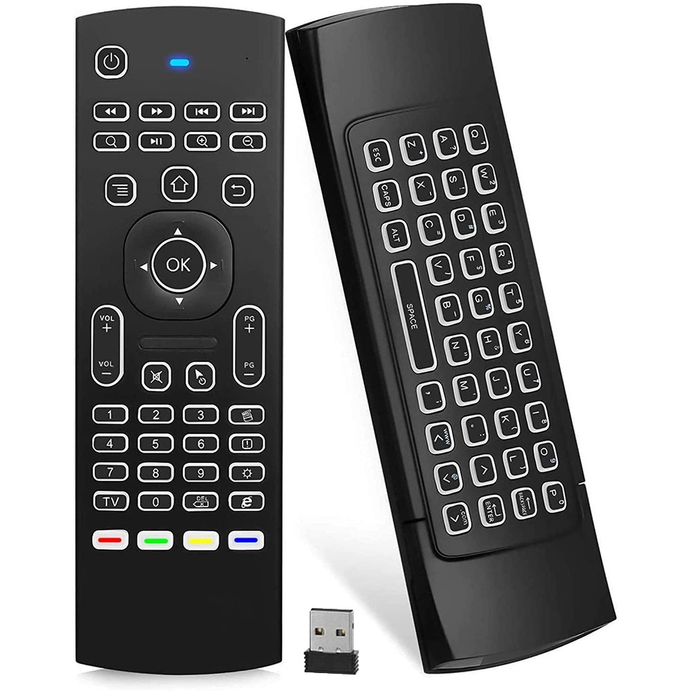 Wireless keyboard remote control