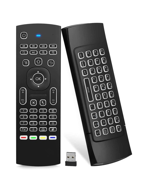 Wireless keyboard remote control