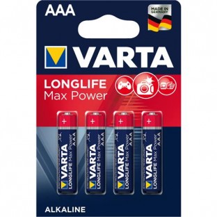 Piles alcalines Longlife AAA VARTA-4703 B4