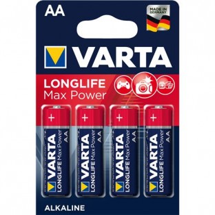 Batterie alcaline AA di lunga durata VARTA-4706 B4