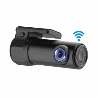 Mini caméra Full HD avec WiFi, détection de mouvement, app & enregistrement sur carte TF