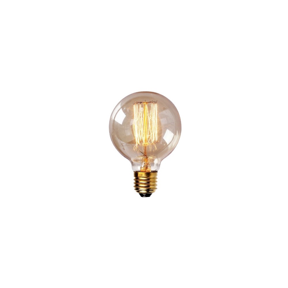 E27 40W Retro Edison Light Bulb Filament Vintage Ampoule Incandescent Bulb, AC 220V(G80 Filament)