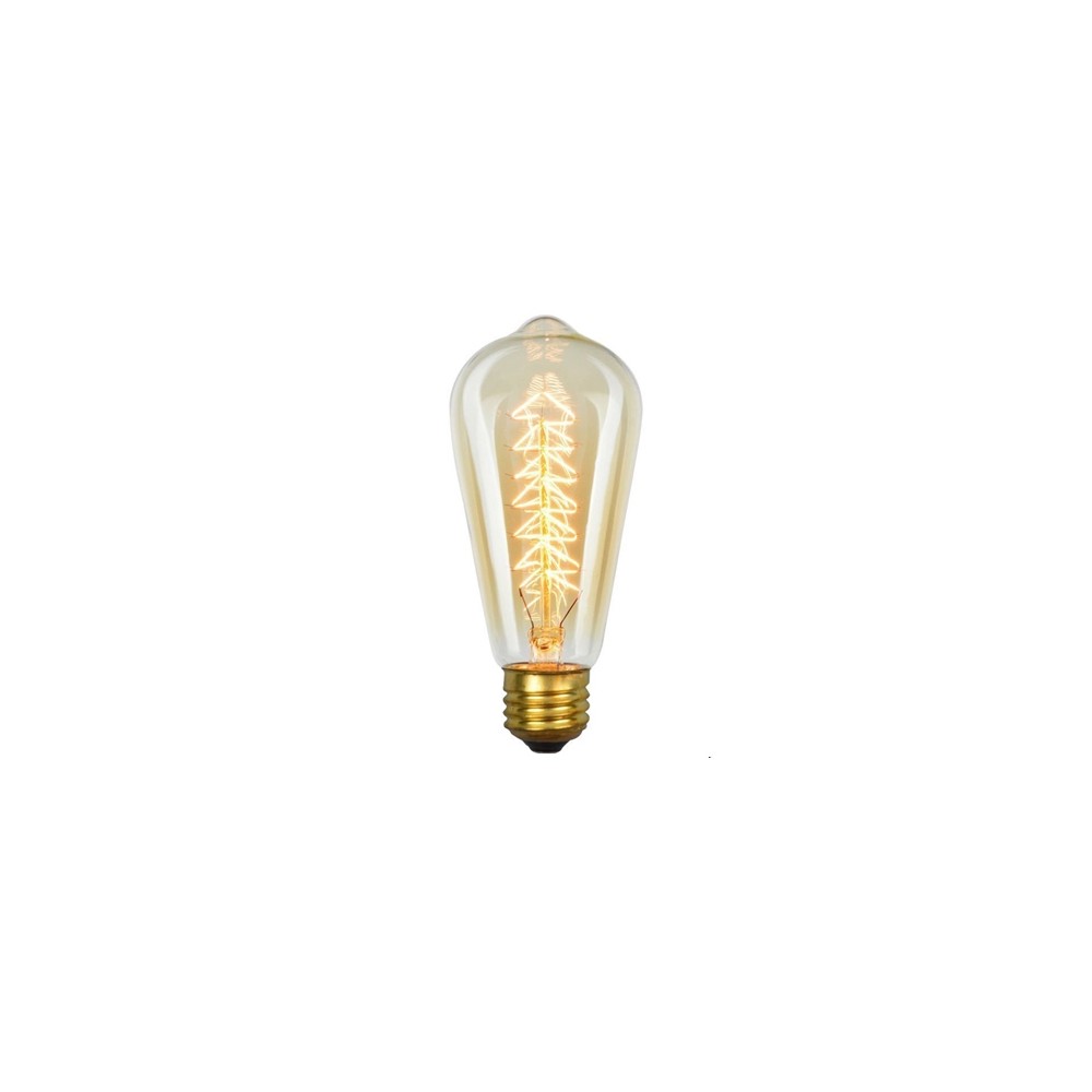 E27 40W Retro Edison Light Bulb Filament Vintage Ampoule Incandescent Bulb, AC 220V(ST64 Christmas tree)