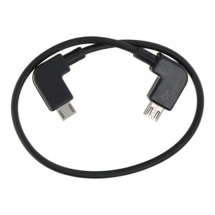 Câble de données micro-USB vers micro-USB pour DJI Mavic noir