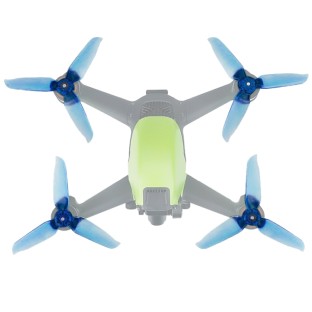 RCSTQ 2 Pairs Clear Color Quick-release Propellers for DJI FPV(Blue)