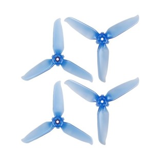 RCSTQ 2 Pairs Clear Color Quick-release Propellers for DJI FPV(Blue)