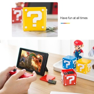 12 in 1 Box Game Card TF Card Holder Box for Nintendo Switch(Red)