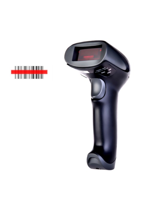 NETUM F5 Anti-Slip And Anti-Vibration Barcode Scanner, Model: Wired Red Light