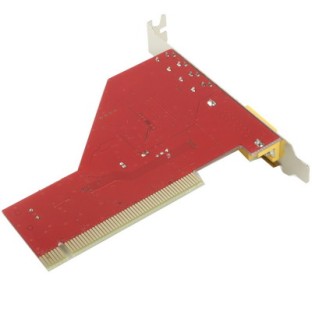 Crystal 4 Channel PCI Sound Card(Red)