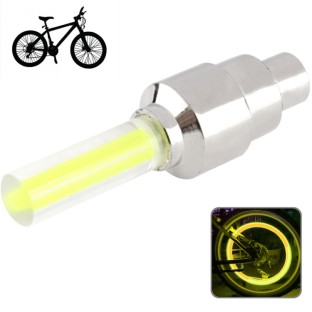 2 PCS Fireflies Series Motion Activated LED Wheel Lights for Bikes and Cars(Yellow)