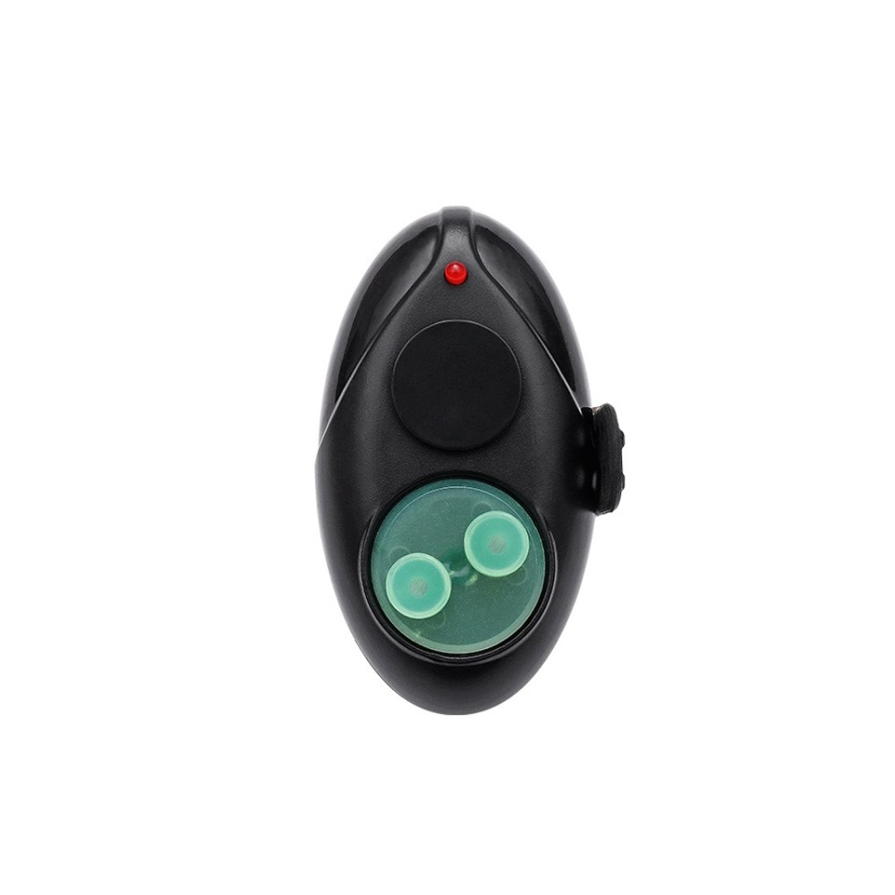 Luminous High-Sensitivity Fishing Electronic Alarm Automatic Induction Waterproof Bell For Fish Hook(Black)