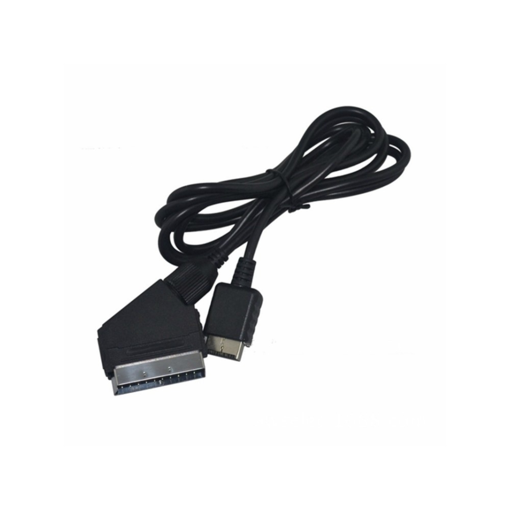 1.8m Sony PS2/PS3 RGB SCART  TV AV Anschlusskabel für PAL/NTSC Konsolen