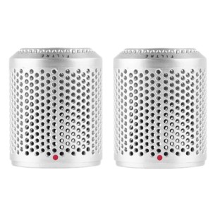 set of 2 Filter Cover for Dyson Airwrap Multi Hair Styler HD01/HD03/HD08 Silver