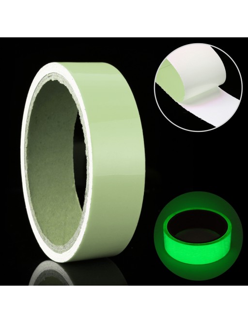 Leuchtband / leuchtendes Klebeband Grün 2cm x 10m