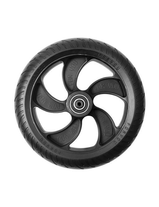 8" front wheel solid rubber tyres for KUGOO S1/S2/S3