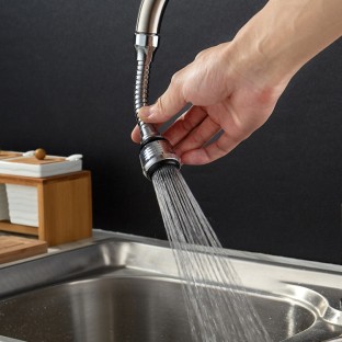 360 Grad drehbares Küchenzubehör Wasserhahn