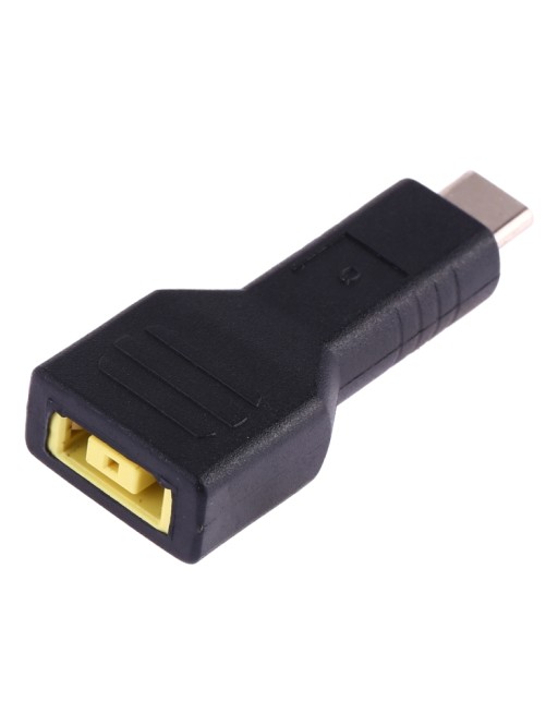 Power adapter for Lenovo Big Square socket to USB-C