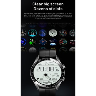 Business Smart Watch Silber
