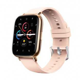 Smart Watch with Aluminum Alloy Gold