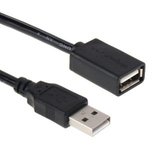 2.5m USB 2.0 AM to AF extension cable