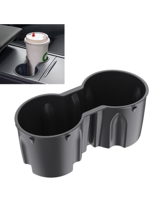 Car Cup Holder for Tesla Model 3 / Y Black