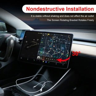 Tesla Model 3 / Y 2017-2022 Auto-Monitor-Drehhalterung