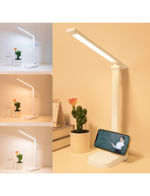 LED Foldable Desk Lamp White