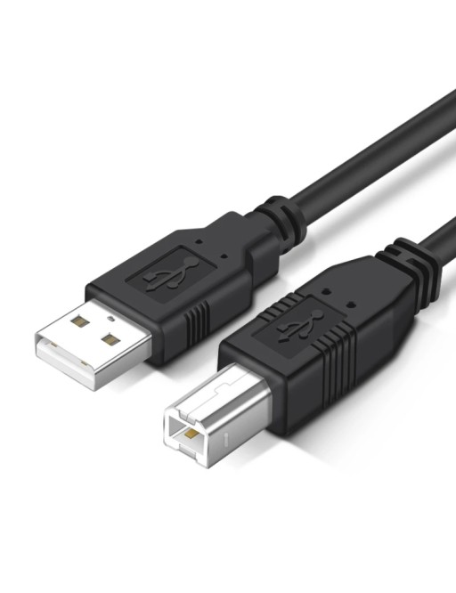 USB 2.0 Printer Extension AM to BM Cable 5 Meter