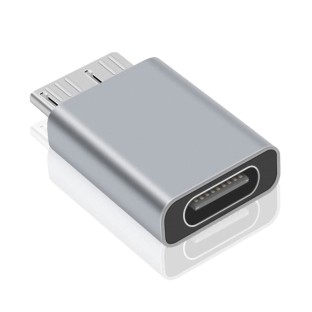 Adaptateur USB 3.0 micro B mâle vers USB C femelle