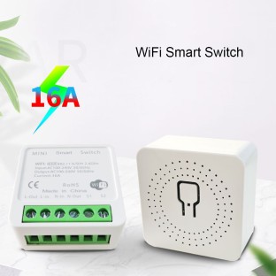 16A WiFi Mini Smart Control Switch for Lights
