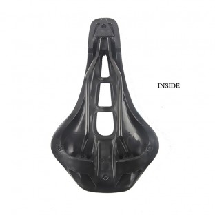 Bicycle seat waterproof and lightweight in black