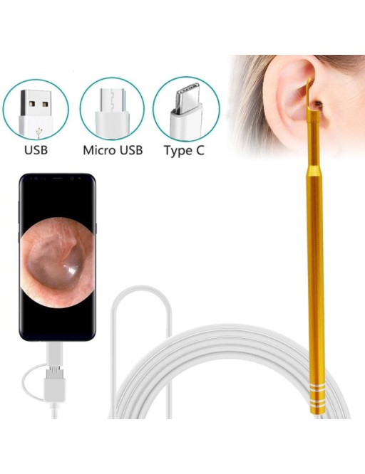 3in1 USB HD 1.0MP Camera for Ear Inspection